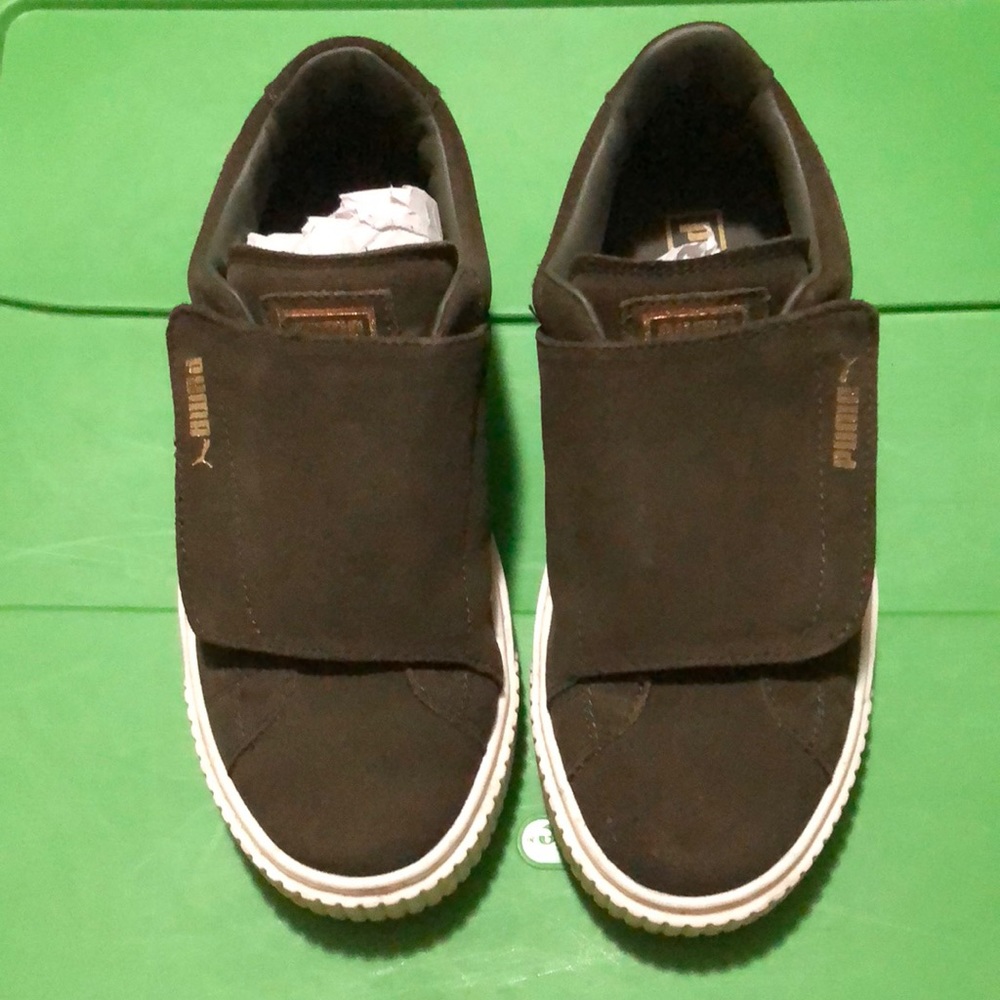 PUMA Suede Platform strap sneakers